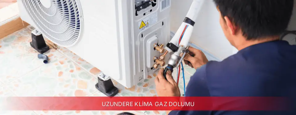 Uzundere İlçemi Kumtel Klima Gaz Dolumu